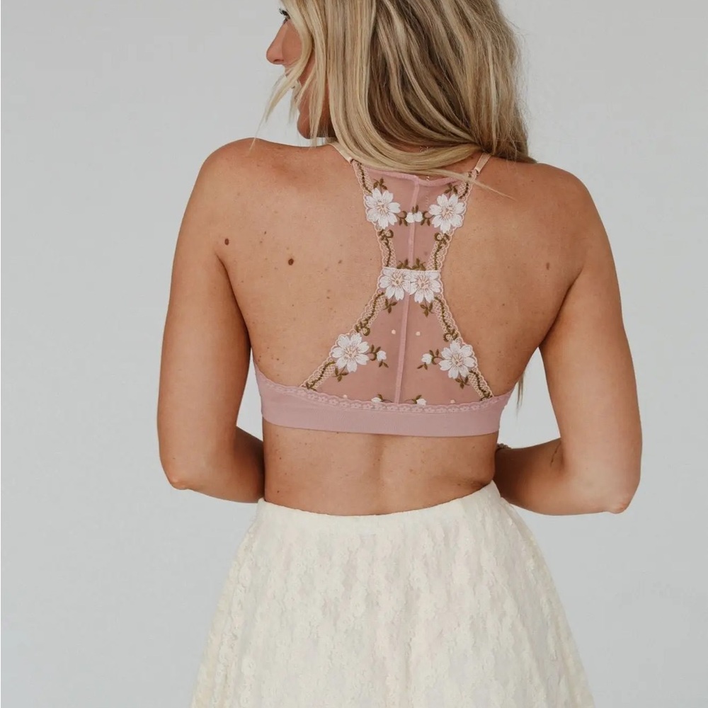 Three Bird Nest Daisy Breeze Bralette Pink